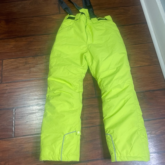 Kuluoxing Unisex kids Insulated snow bib, snowboard ski pants  size 14 - Picture 2 of 7